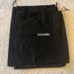 Chanel Black Dust Bags